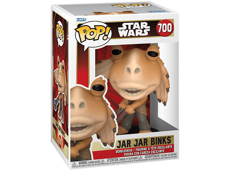 Figurka FUNKO POP Star Wars 700 PM 25th - Jar Binks w/Booma Balls