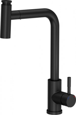 STEINER MERYL Steingran stalowa bateria kuchenna VERY BLACK MAT