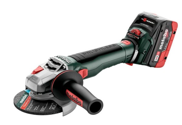 METABO.SZLIFIERKA KĄT.WVB 18 LT BL 11-125 QUICK 2x5,5Ah LiHD METABOX