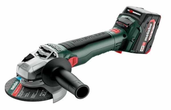 METABO.SZLIFIERKA KĄT.WB 18 LT BL 11-125 2x4,0Ah METABOX