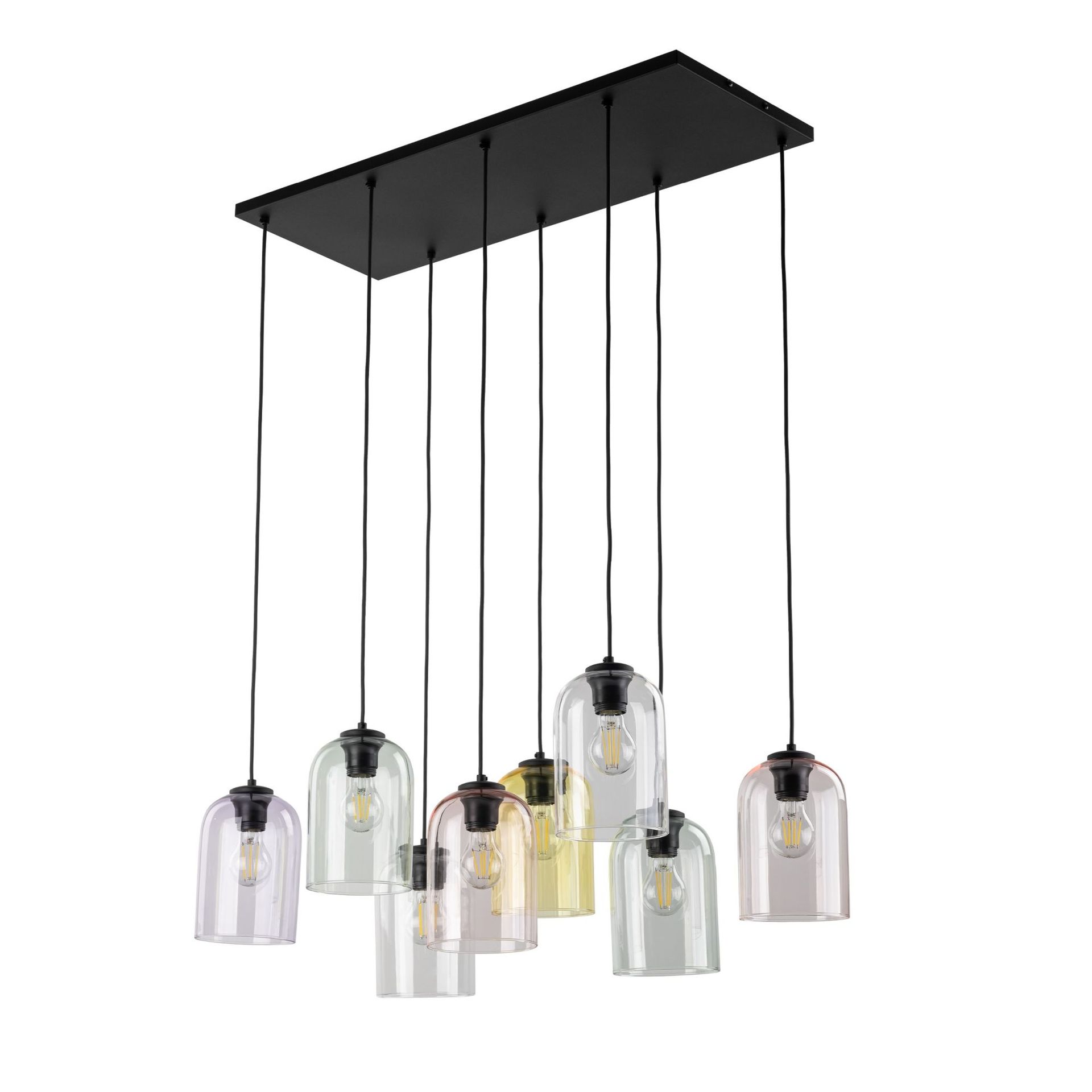 Lampa wisząca z kolorowymi kloszami TK 10303 z serii MOLLY 
