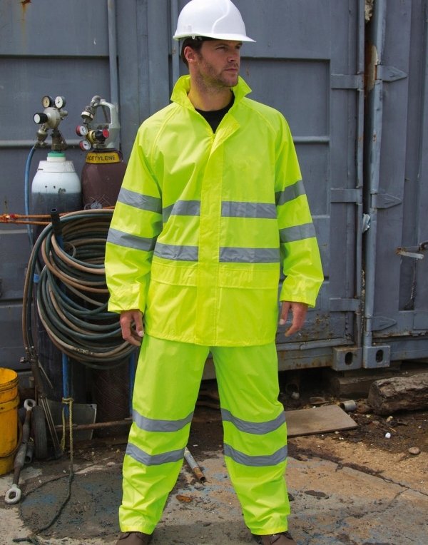 Komplet przeciwdeszczowy Hi-Vis - rozmiar XXL
