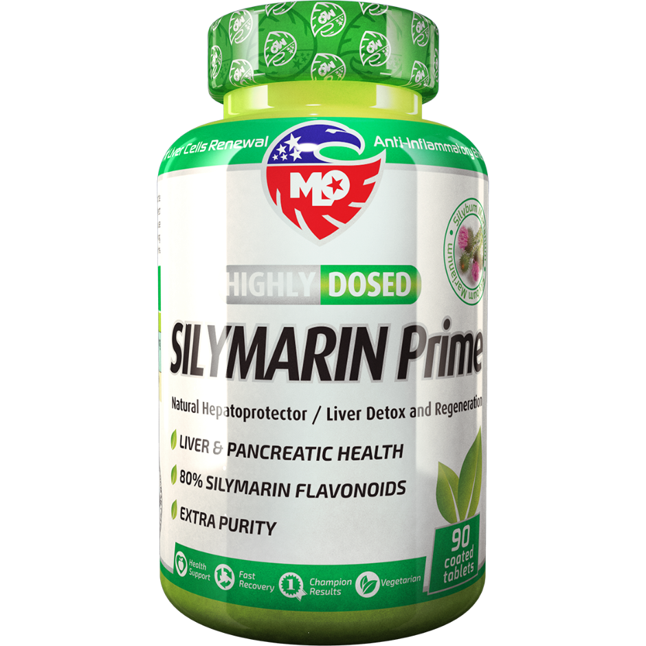 MLO Green Silymarin Prime 90tab. Ostropest Plamisty