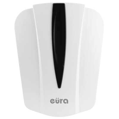 Eura-Tech Gong drzwiowy dwutonowy DB-20G7 230V AC biało-czarny DB-20G7