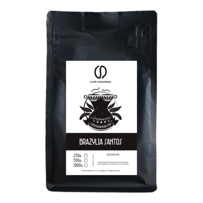 Kawa ziarnista Cafe Panamera Brazylia Santos 1kg