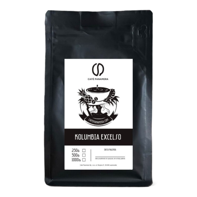 Kawa ziarnista Cafe Panamera Kolumbia Excelso 1kg