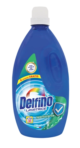 Delfino Igienizzante - dezynfekujący płyn do prania (1,75L - 38p)