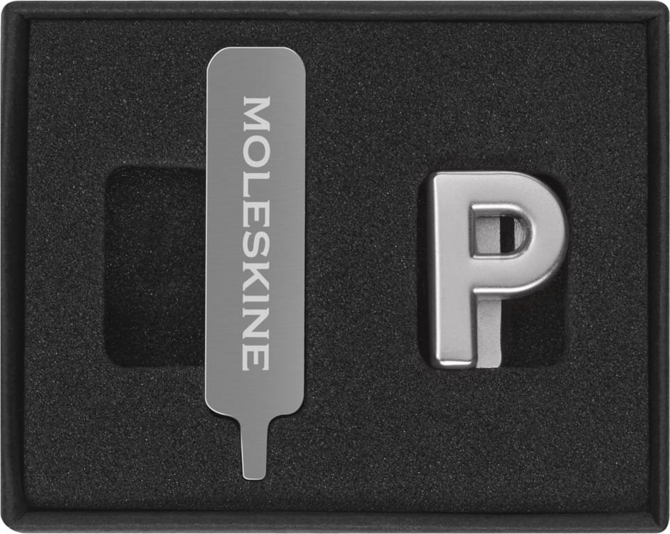 Przypinka Moleskine P
