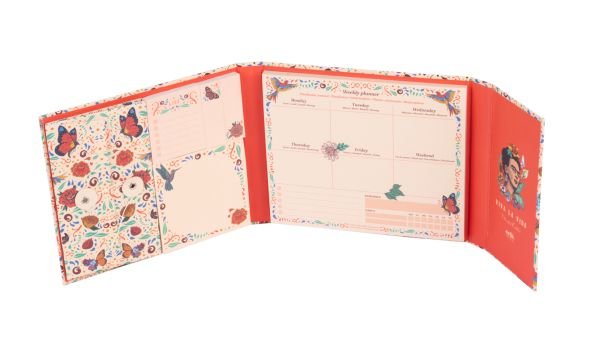 Planer tygodniowy Frida Kahlo Viva La Vida Twarda okładka Prezent 19x16.5cm