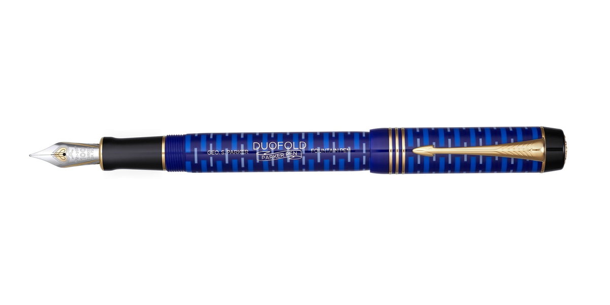 Pióro Wieczne Parker Duofold 100th Anniversary Blue