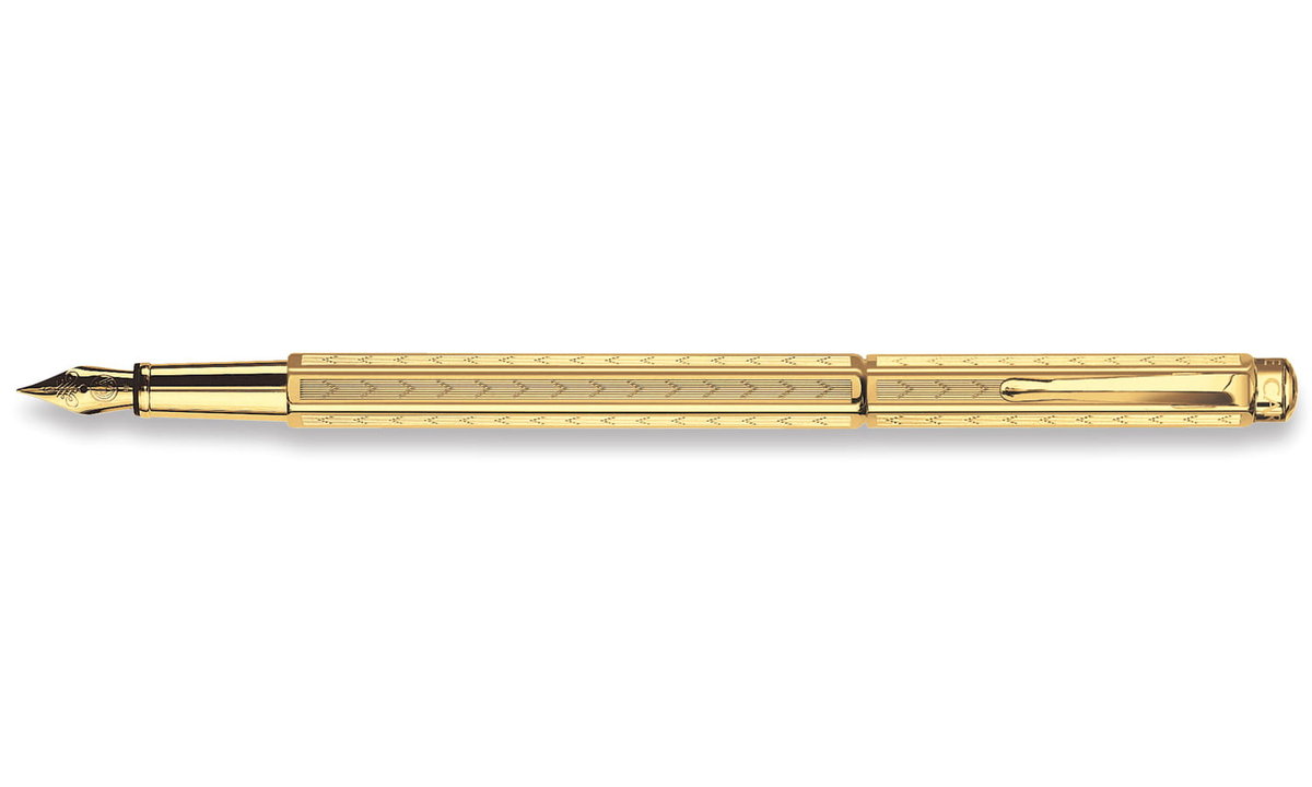 Pióro Wieczne Caran d'Ache Ecridor Chevron Gold F