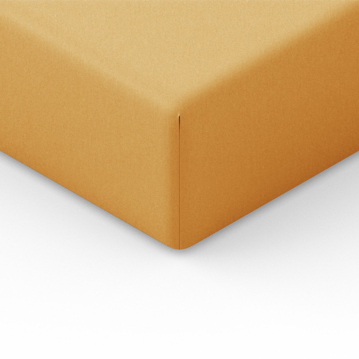 Spod Igły i Nitki Prześcieradło Frotte z gumką 220x200 cm pomarańczowe