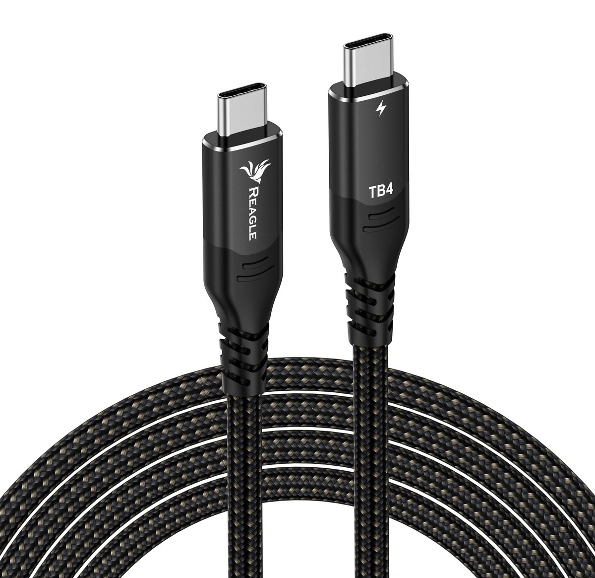Reagle Kabel THUNDERBOLT 4 USB-C PD 100W 8K 40 Gbps Macbook Pro Air 0,5m