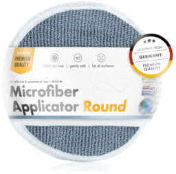 ChemicalWorkz Round Microfiber Applicator RMA delikatny i poręczny aplikator z mikrofibry