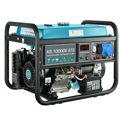 KÖNNER & SÖHNEN KÖNNER & SÖHNEN AGREGAT PRĄDOTWÓRCZY KS 10000E ATS ROZRUCH ELEKTRYCZNY 230V 7,5/8,0kW  KS10000E-ATS