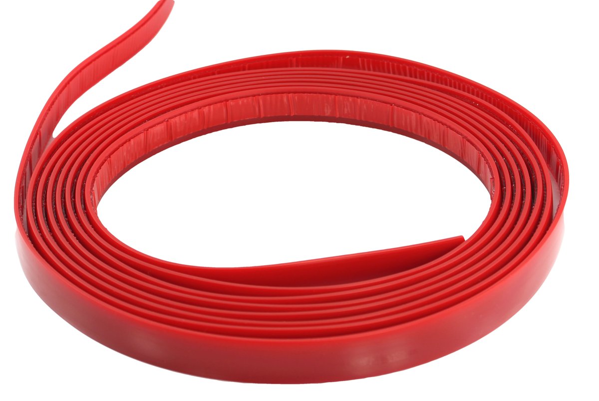 Listwa ozdobna dekoracyjna wykończeniowa czerwona samoprzylepna 14mm 5m