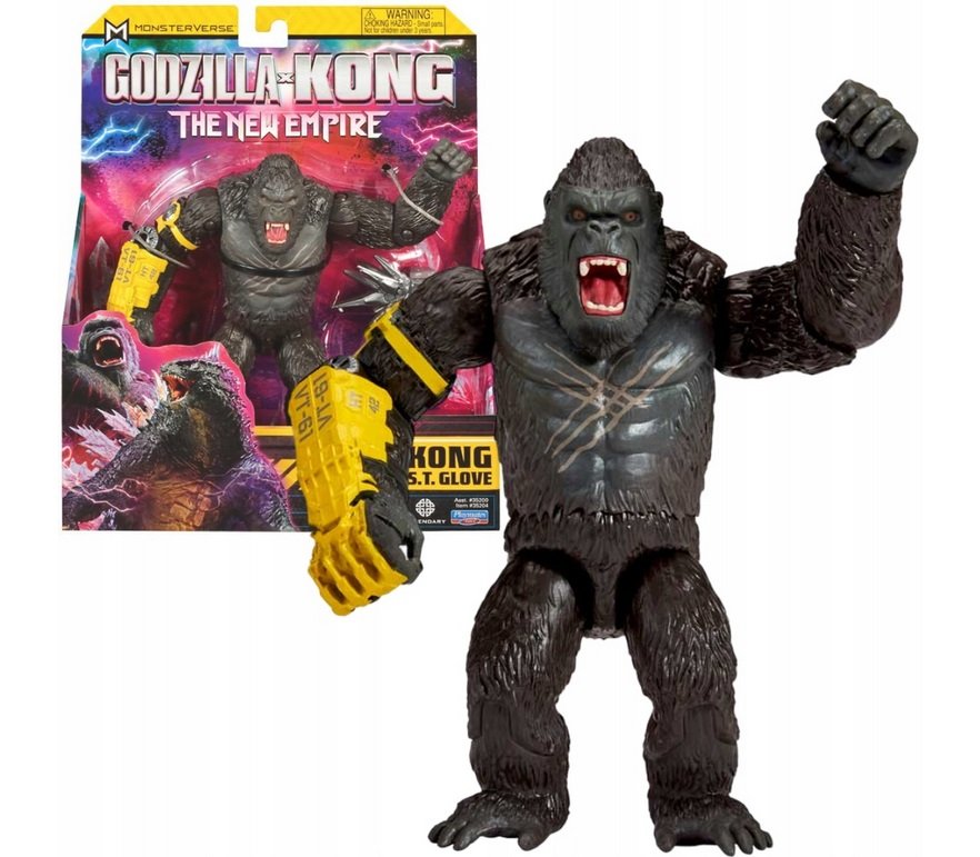 MonsterVerse Godzilla x Kong Ruchoma Figurka 15 cm King Kong Beast Glove