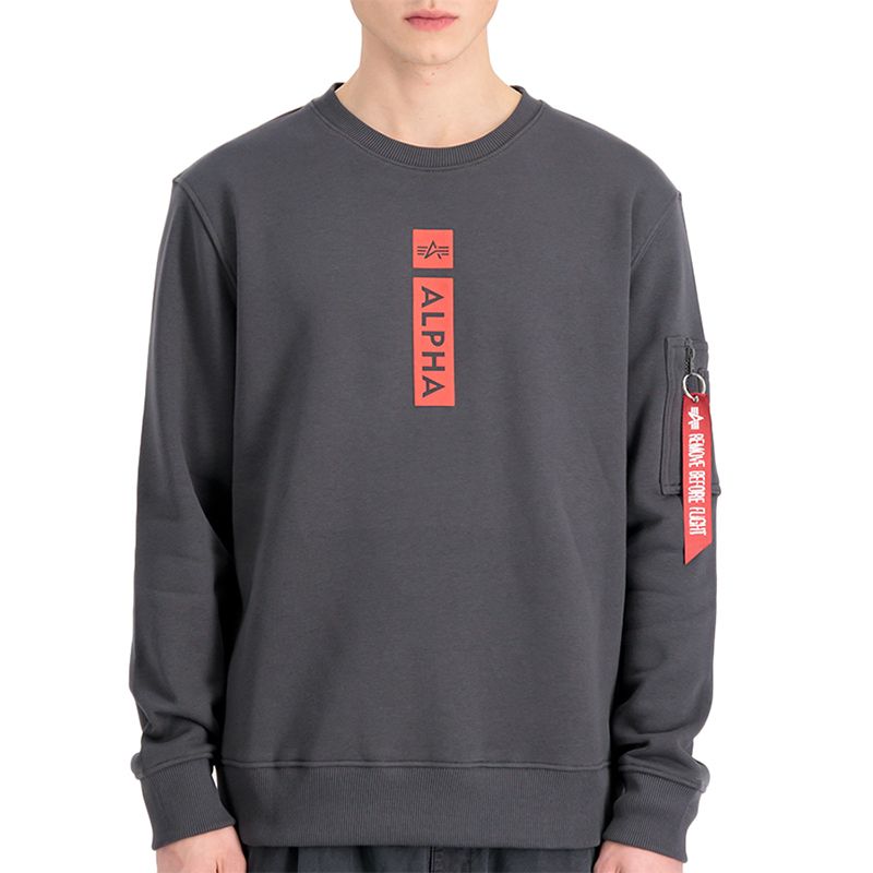 Bluza Alpha Industries RP 146305684 - szara
