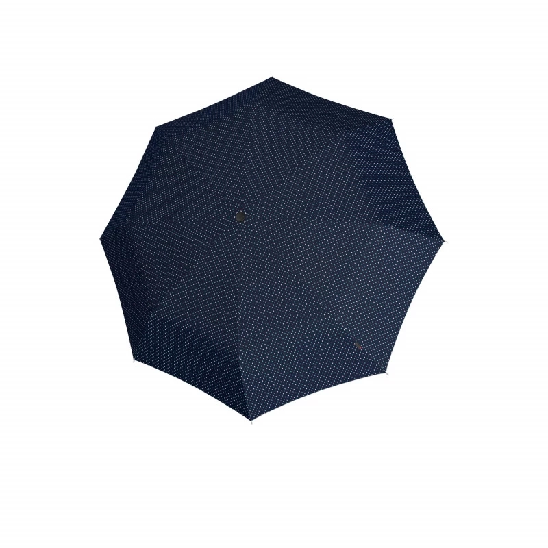 Parasol damski Knirps A.200 Joy automatyczny składany granatowy w kropki