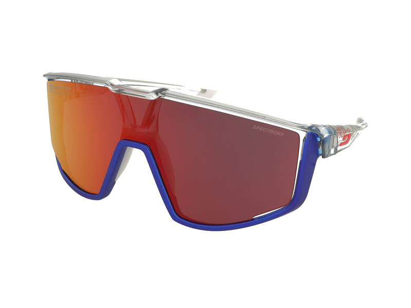 Okulary przeciwsłoneczne Julbo Fury GFDJ Cristal/Bleu/Red