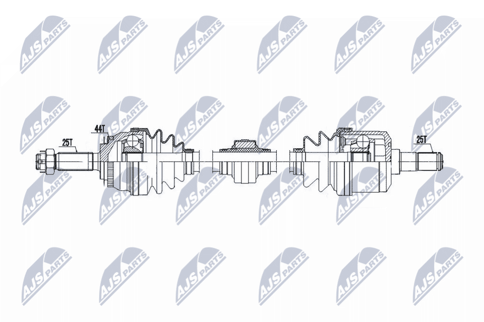 Wał napędowy NTY NPW-HY-613