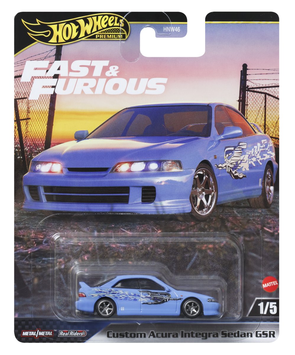 Hot Wheels Szybcy i wściekli Samochodzik Premium JDJ13