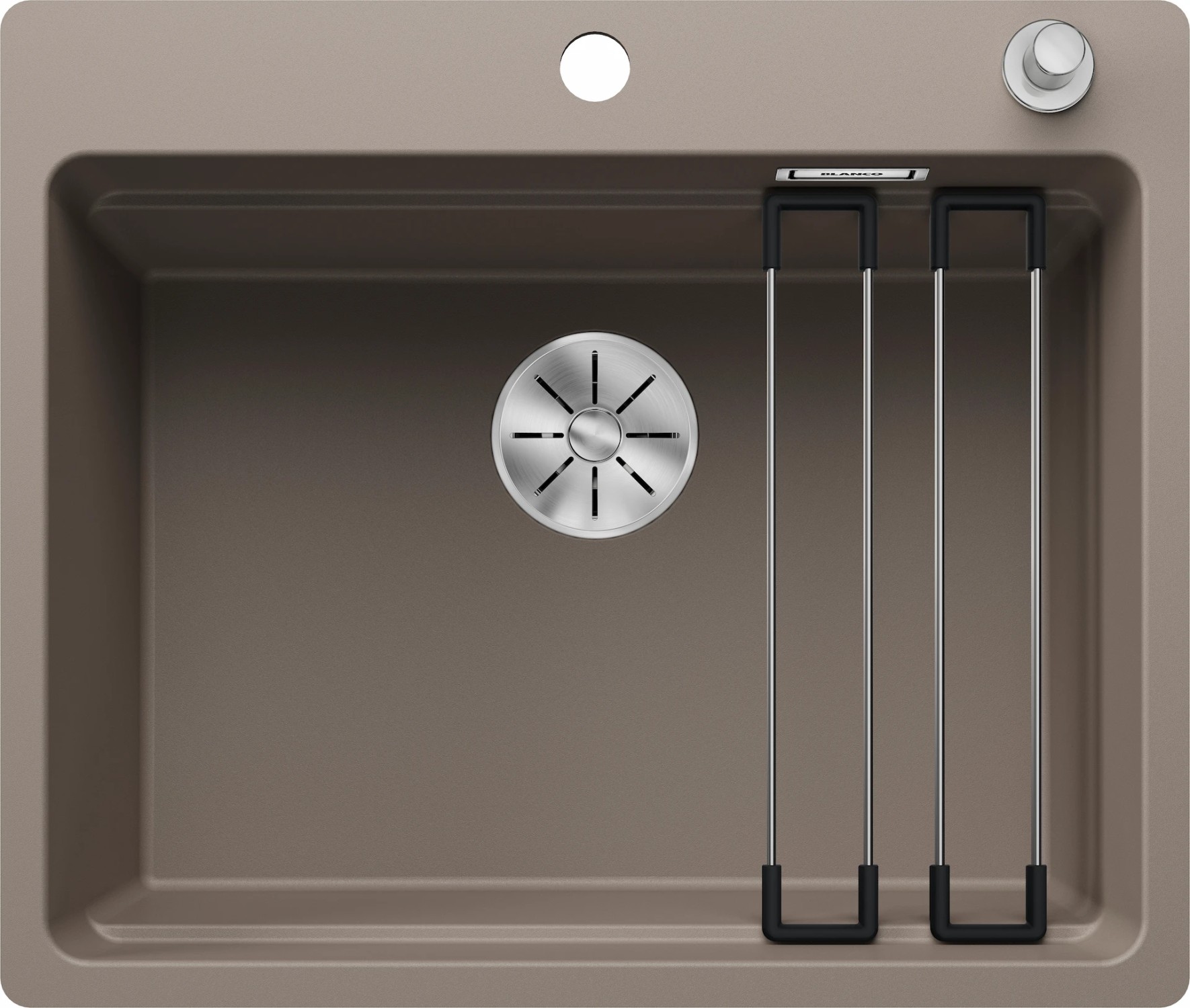 BLANCO Zlewozmywak ETAGON 6-F tartufo, k.aut., InFino, szyny 527680