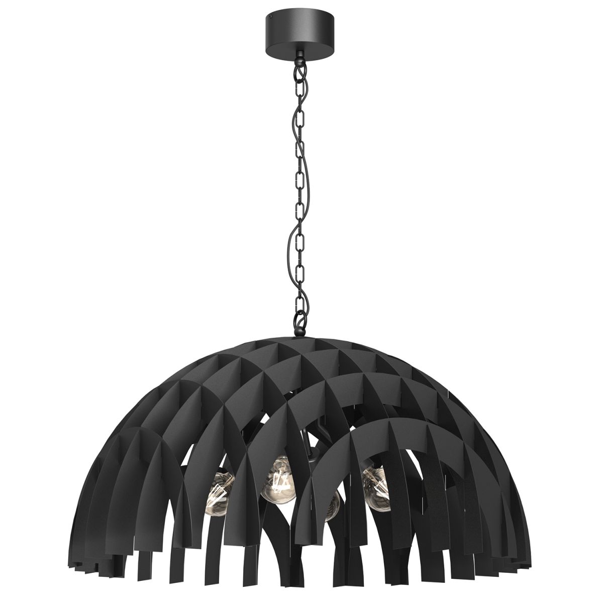 Nietuzinkowa, kopułowa lampa wisząca LX 989 z serii SPACE