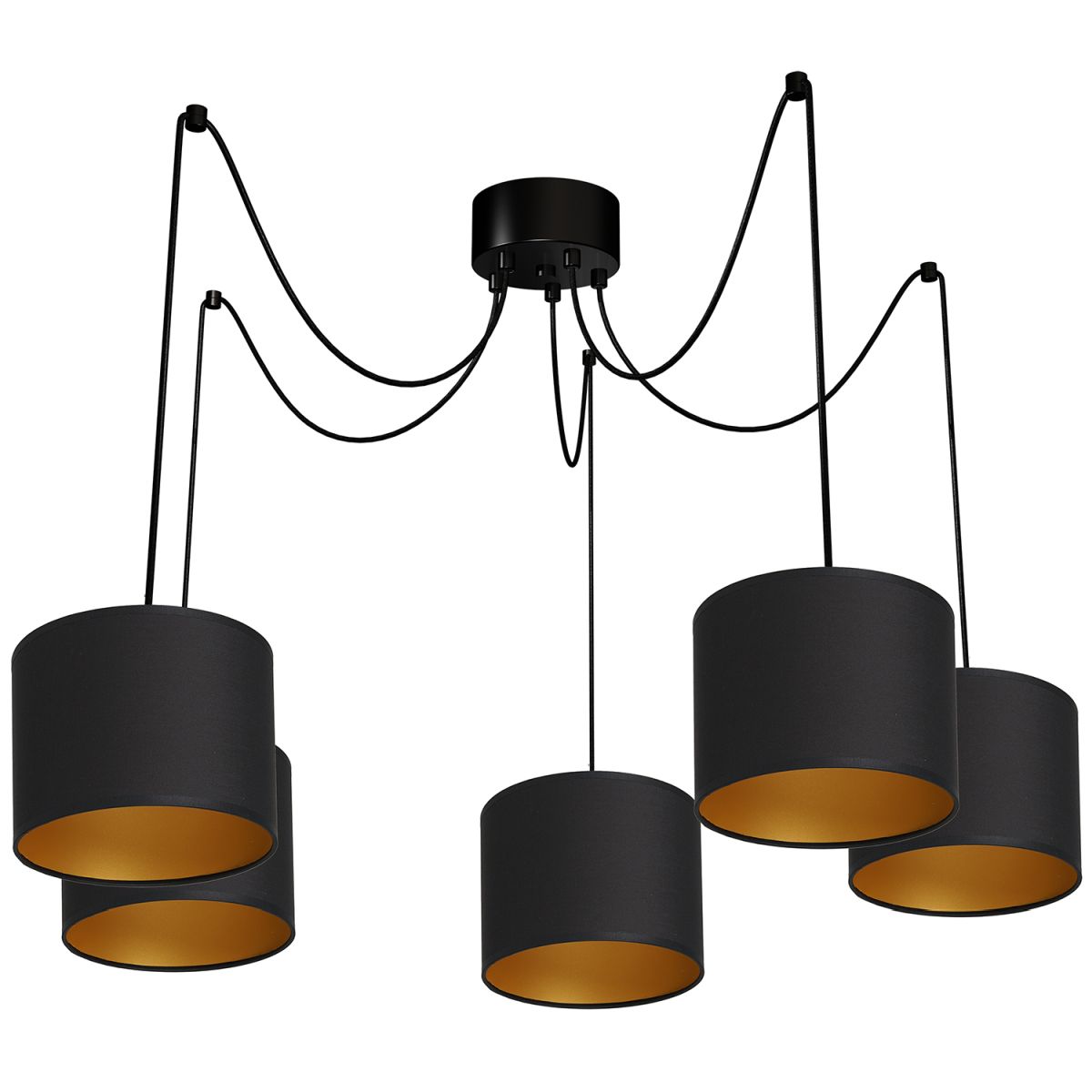 Pięcioramienna lampa typu pająk LX 4087 z serii SPINDEL SHADE