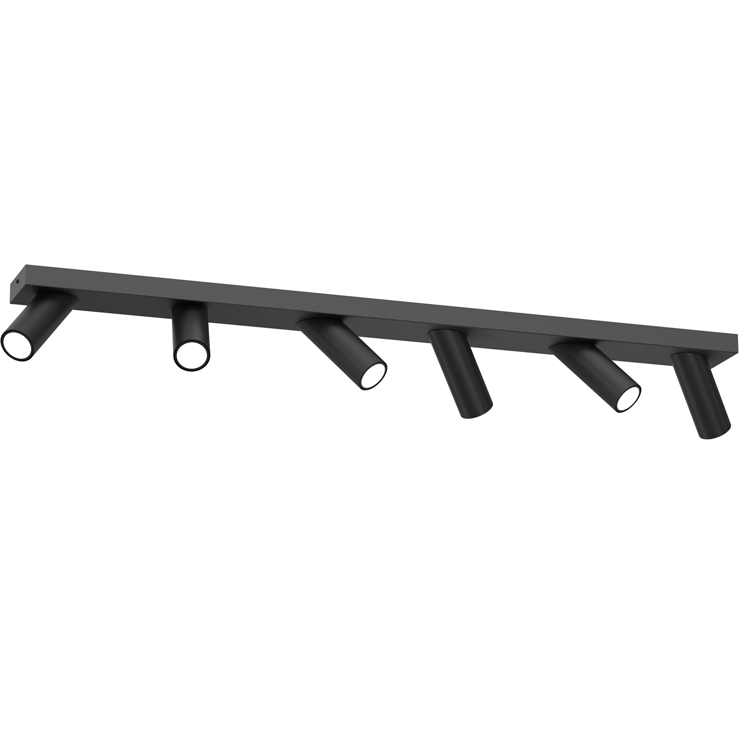 Niespotykana, liniowa lampa sufitowa z tubami LX 1660 z serii TUBLON