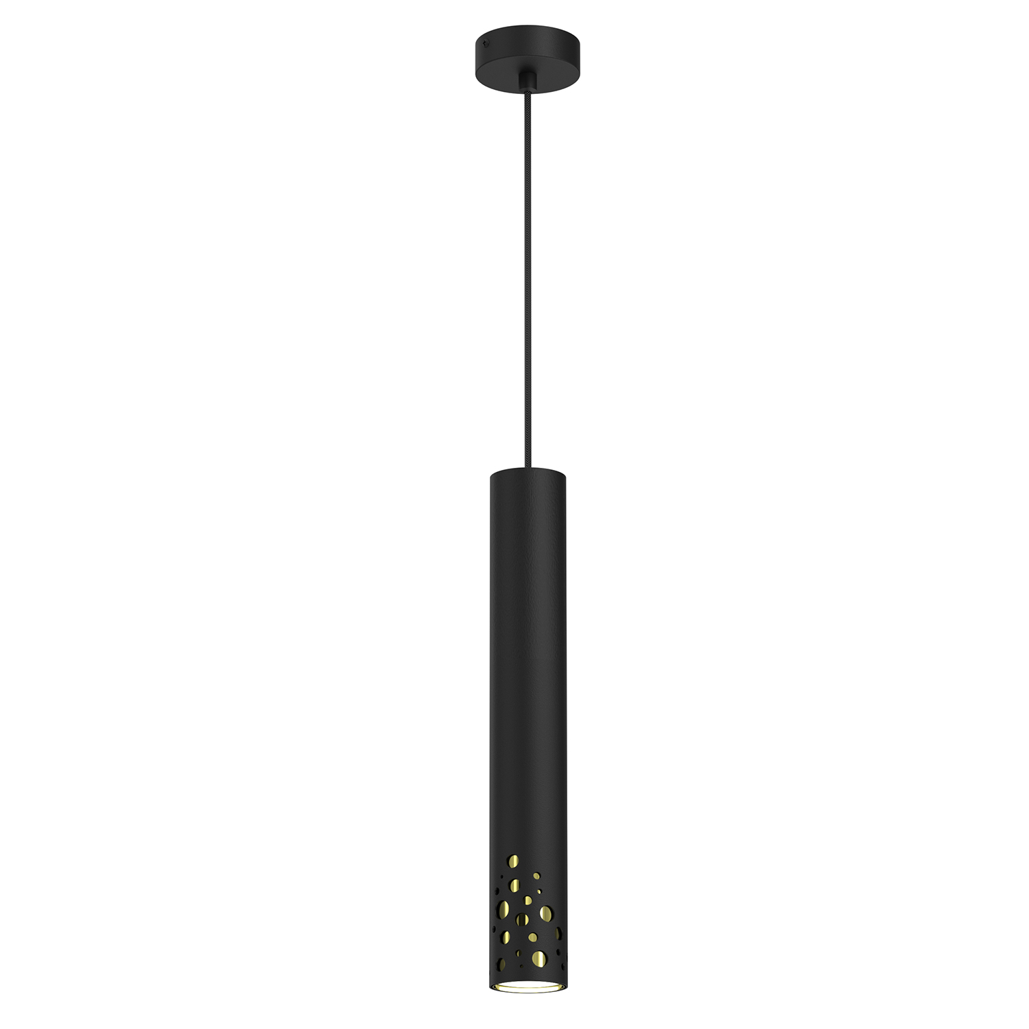 Czarno-złota tuba na prostym zwisie LX 4170 z serii ALTRO BUBLE