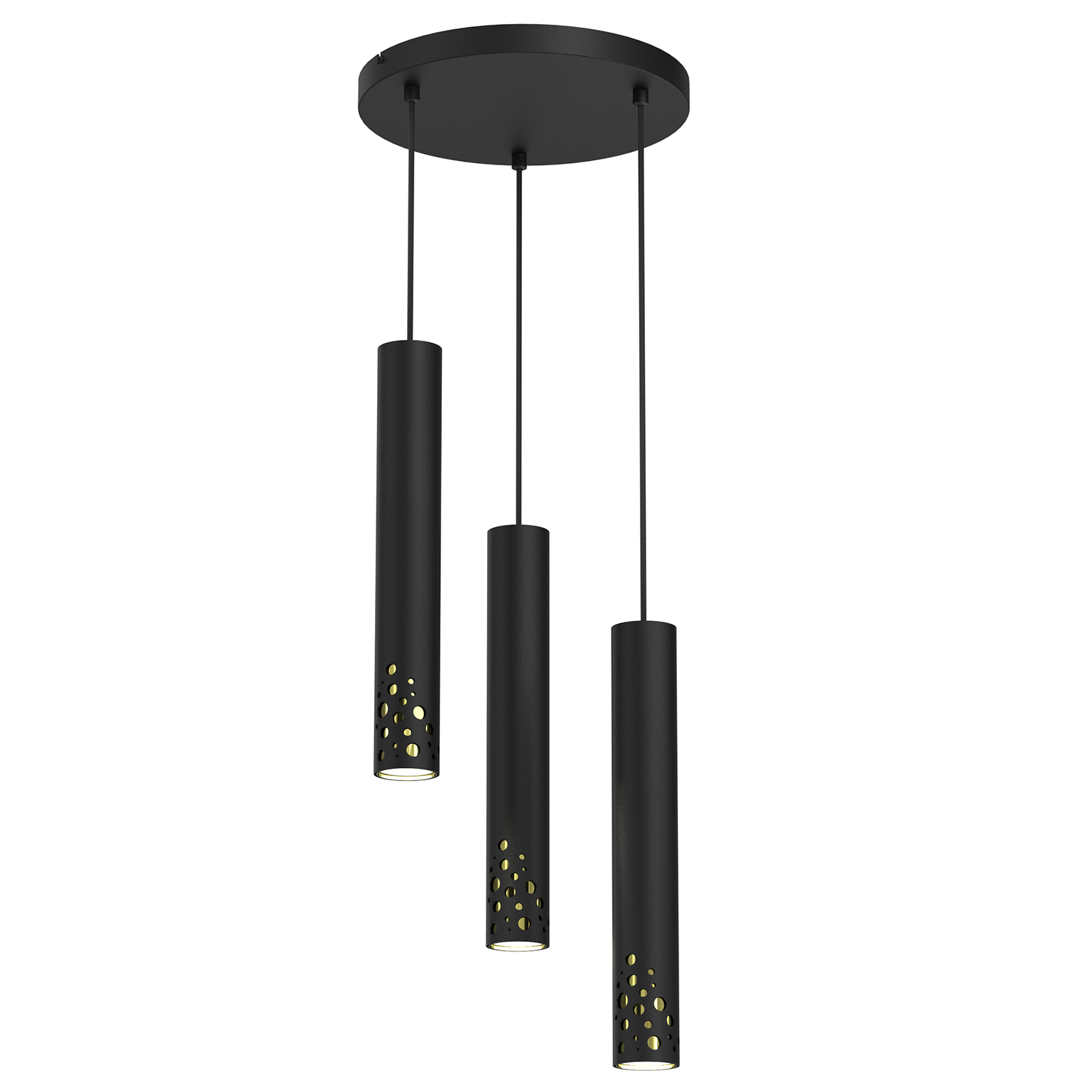 Stylowa, czarno-złota lampa do kuchni LX 4172 z serii ALTRO BUBLE