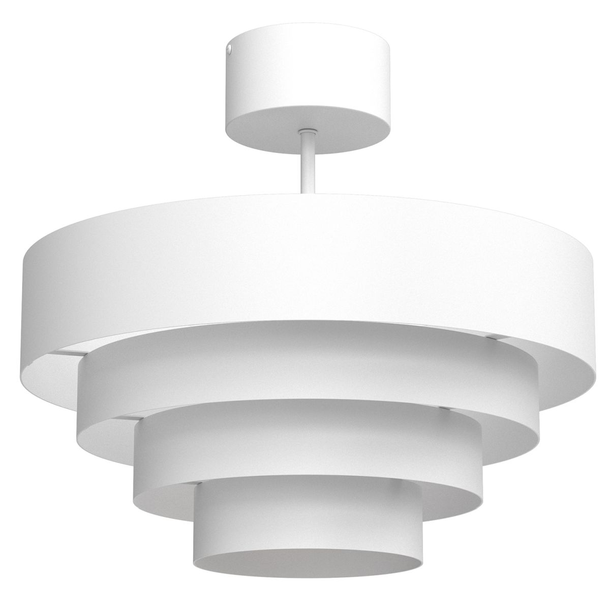 Efektowna lampa sufitowa, zbiór okręgów LX 3517 z serii RINGS