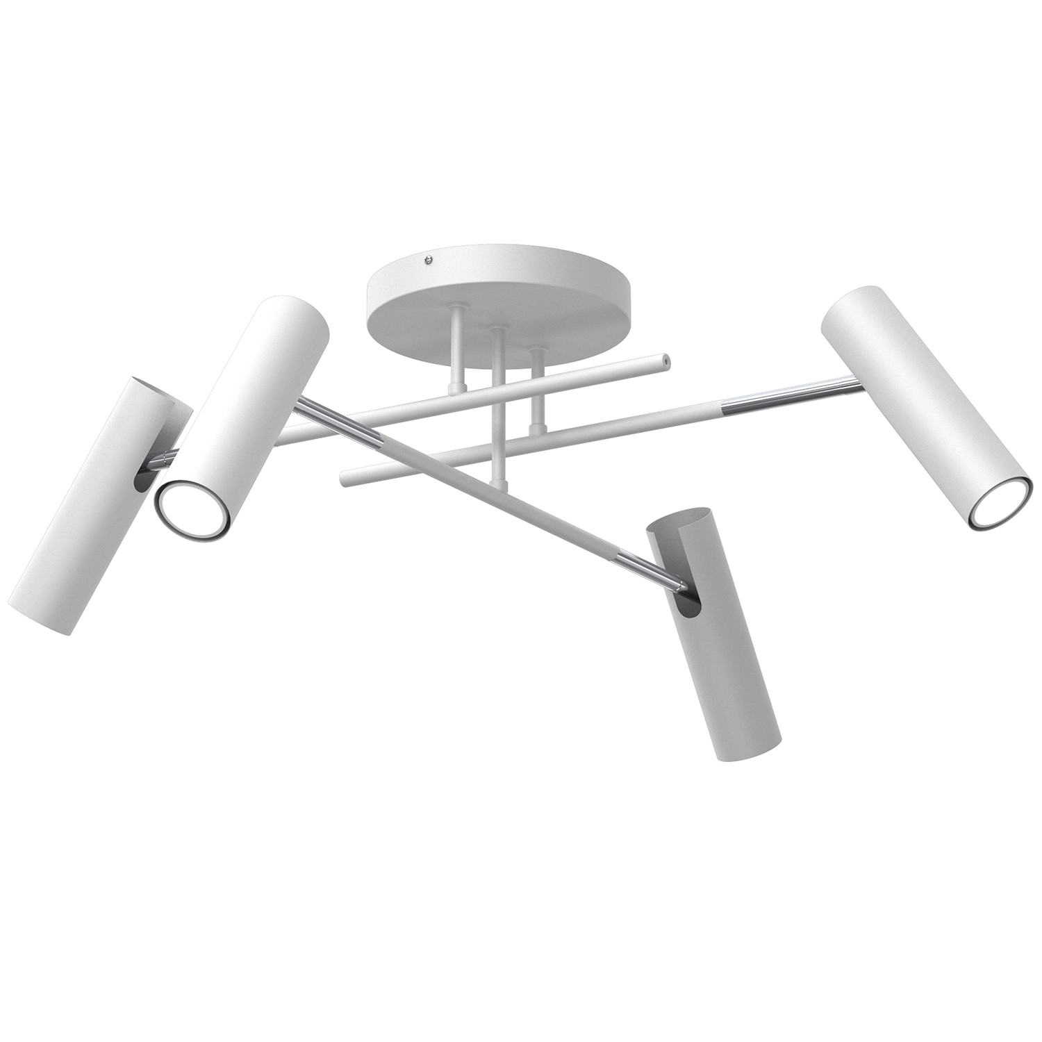 Prosta lampa sufitowa z regulowanymi światłami LX 331 z serii AXION
