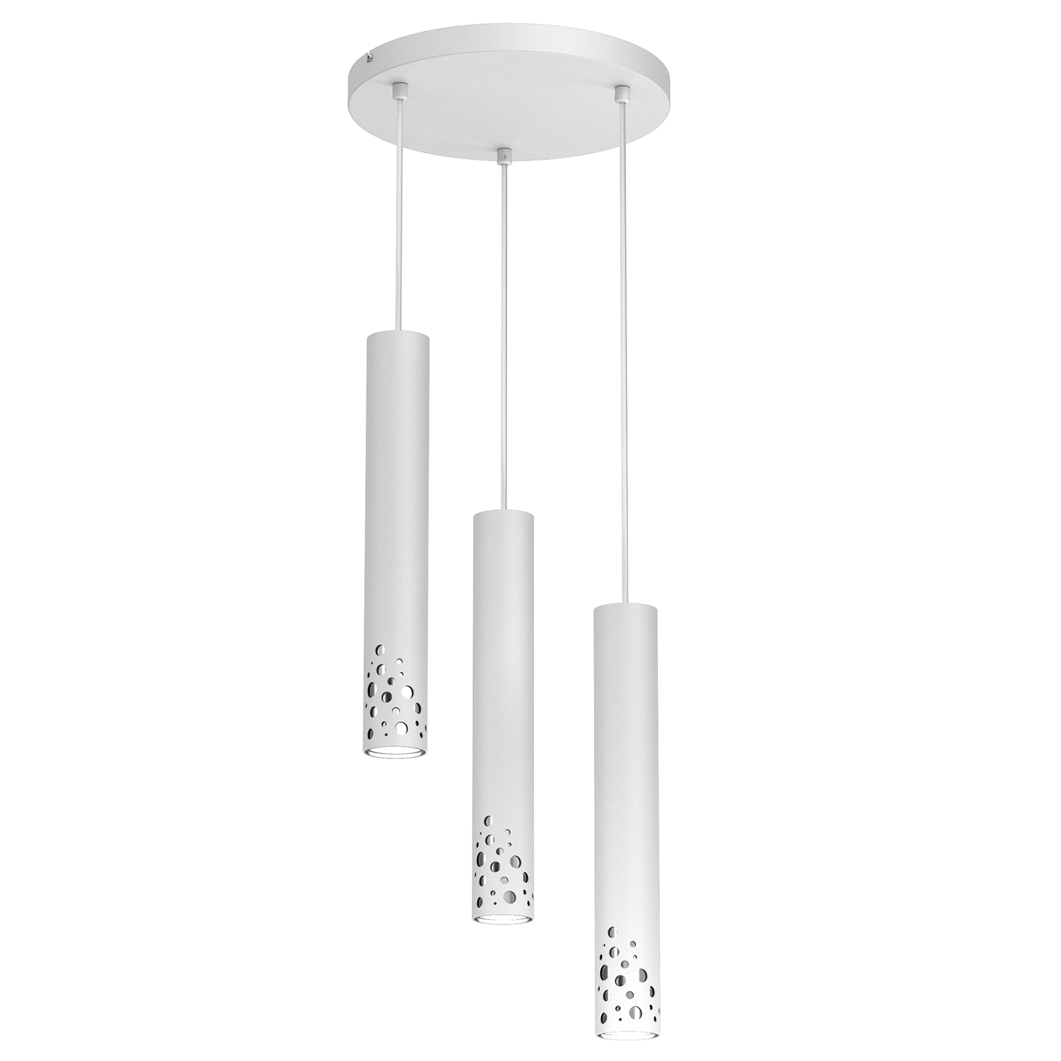 Lampa wisząca z okrągłą podstawą, nad stół LX 4187 z serii ALTRO BUBLE