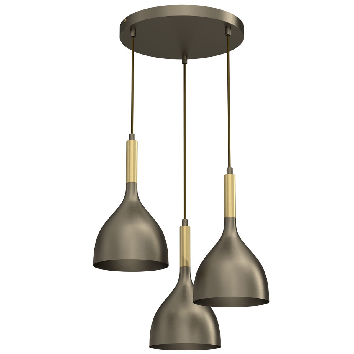 Dekoracyjna lampa wisząca w złotym kolorze LX 4004 z serii NOAK