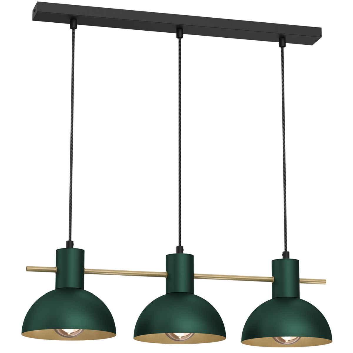 Efektowna, zielona lampa do jadalni LX 4372 z serii ESTATE MINI