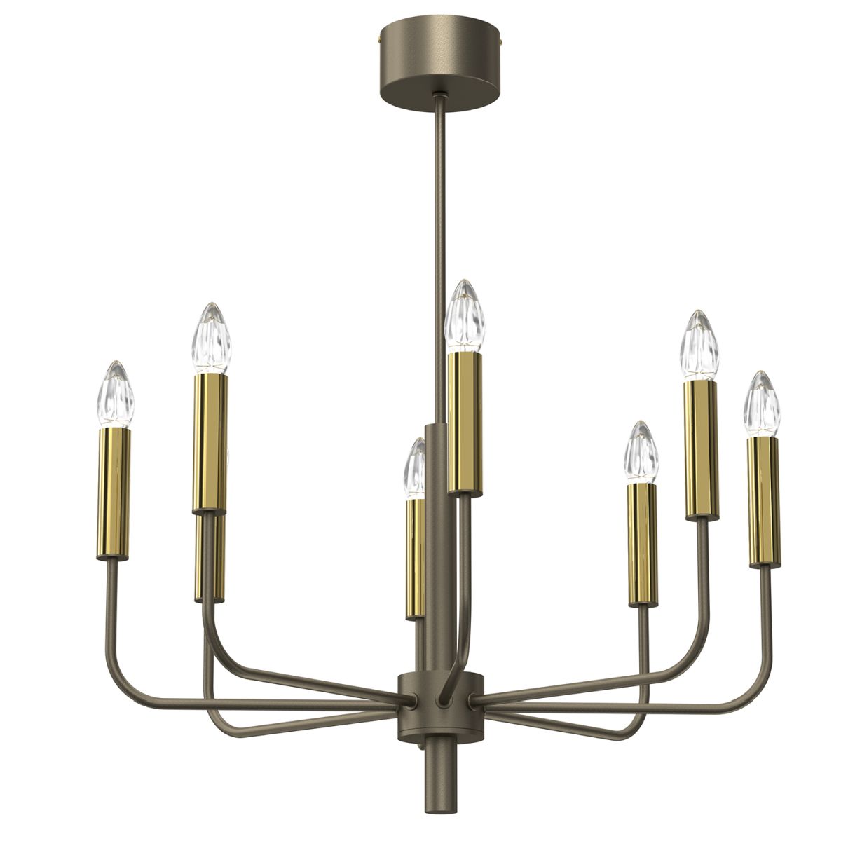 Nietuzinkowa, świecznikowa lampa wisząca LX 4384 z serii AKASYA