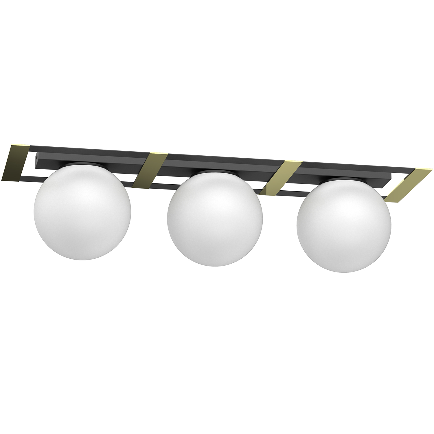 Lampa sufitowa z białymi kloszami LX 4560 z serii SATELIT