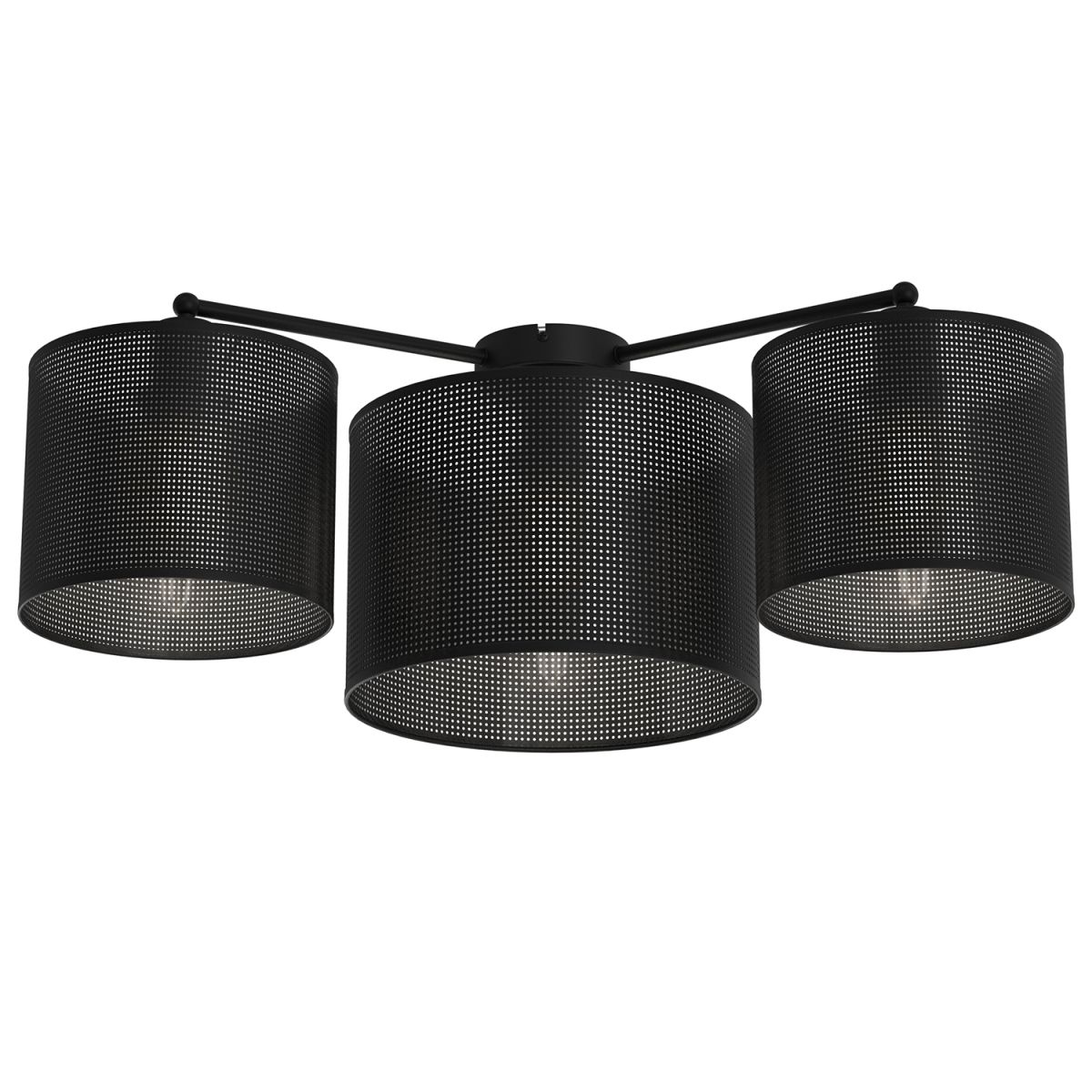 Ponadczasowa, czarna lampa sufitowa LX 5227 z serii LOFT SHADE
