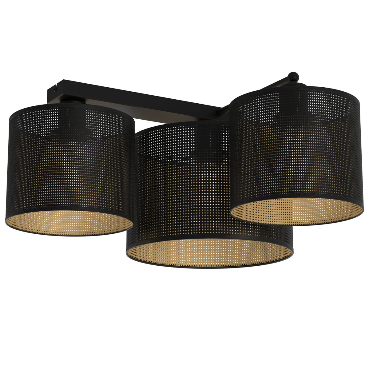 Potrójna, abażurowa lampa sufitowa LX 5229 z serii LOFT SHADE