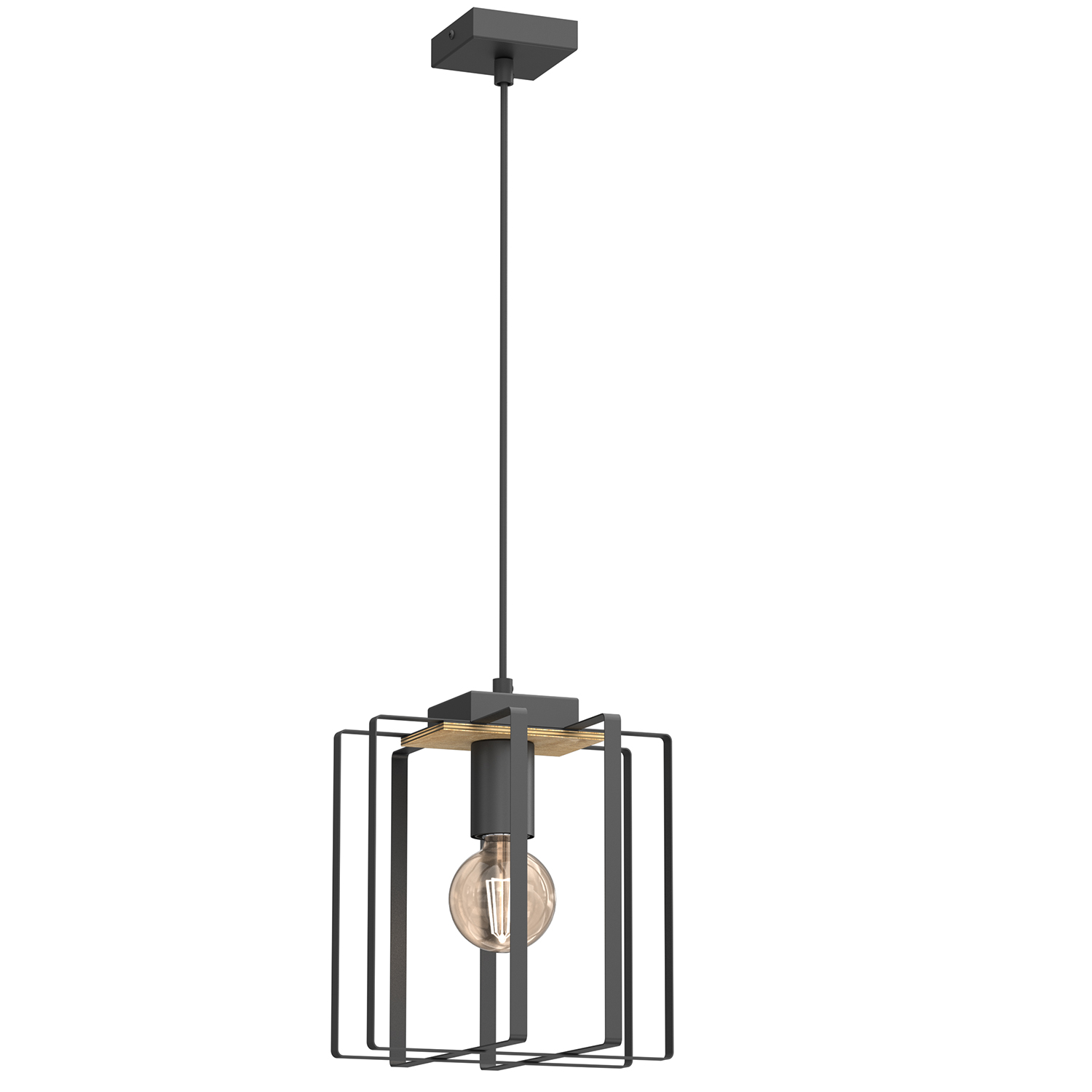Nowoczesna, druciana lampa wisząca LX 4453 z serii KORTEZ