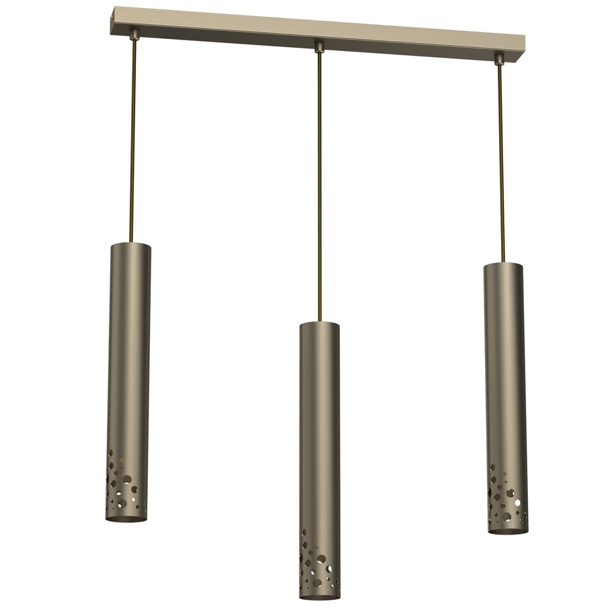 Efektowna, prosta lampa wisząca nad stół LX 5732 z serii TIBIA BUBLE