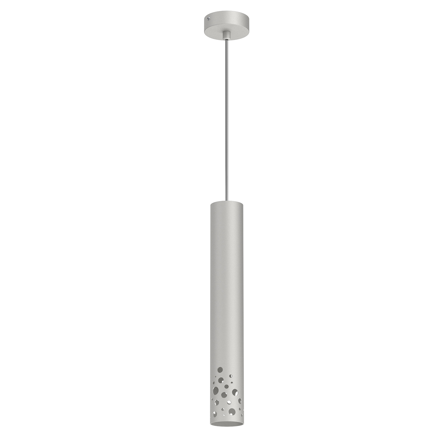 Wisząca tuba GU10 na regulowanym zwisie LX 5741 z serii TIBIA BUBLE