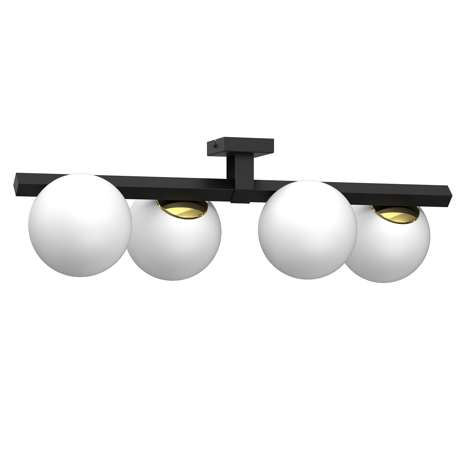 Lampa sufitowa do modernistycznego salonu LX 4629 z serii IDRIS