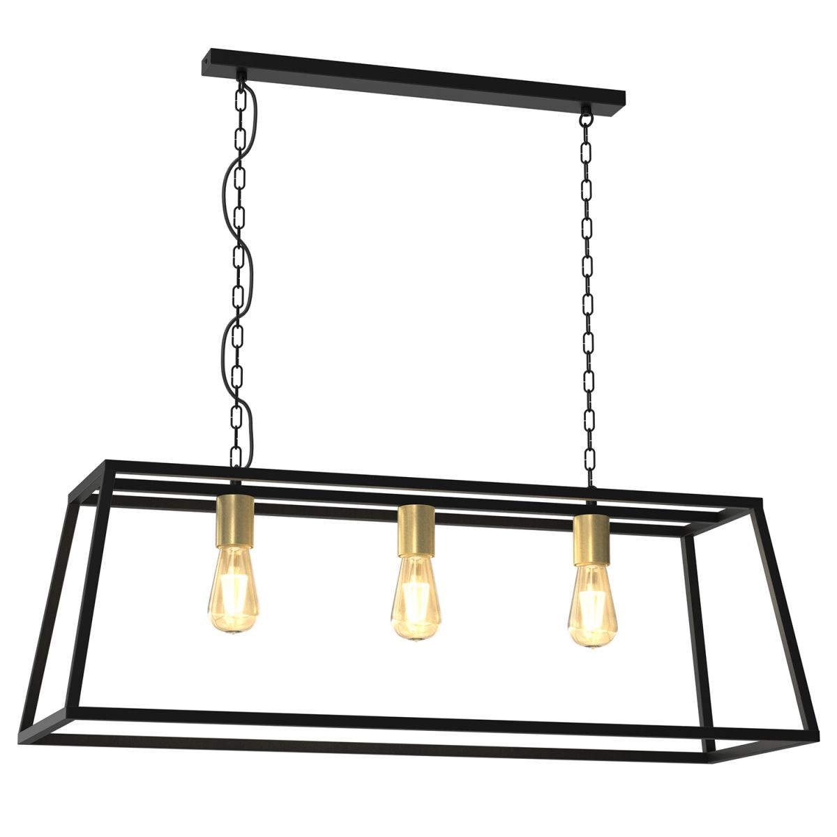 Lampa wisząca w stylu przemysłowym LX 4416 z serii FRAME