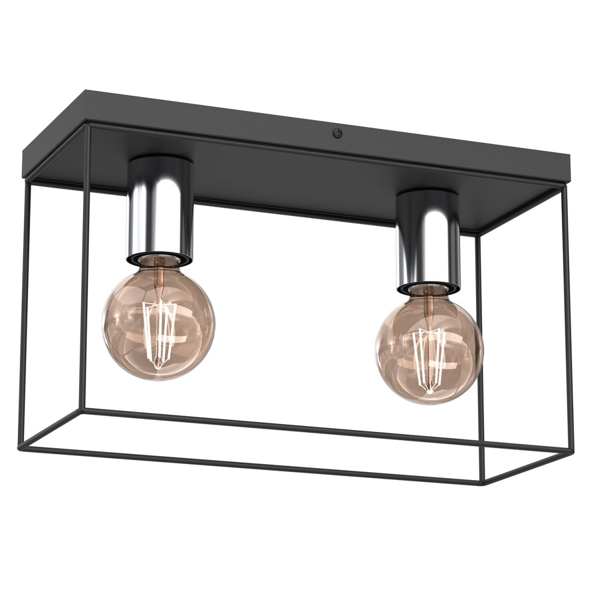 Nowoczesna lampa na 2 światła, do korytarza LX 8115 z serii HOMEN