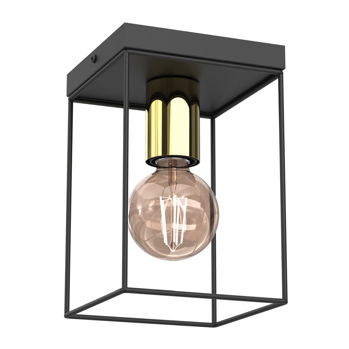 Luminex Lampa wisząca Gail 8109 lampa sufitowa 5x8W GU10 czarna