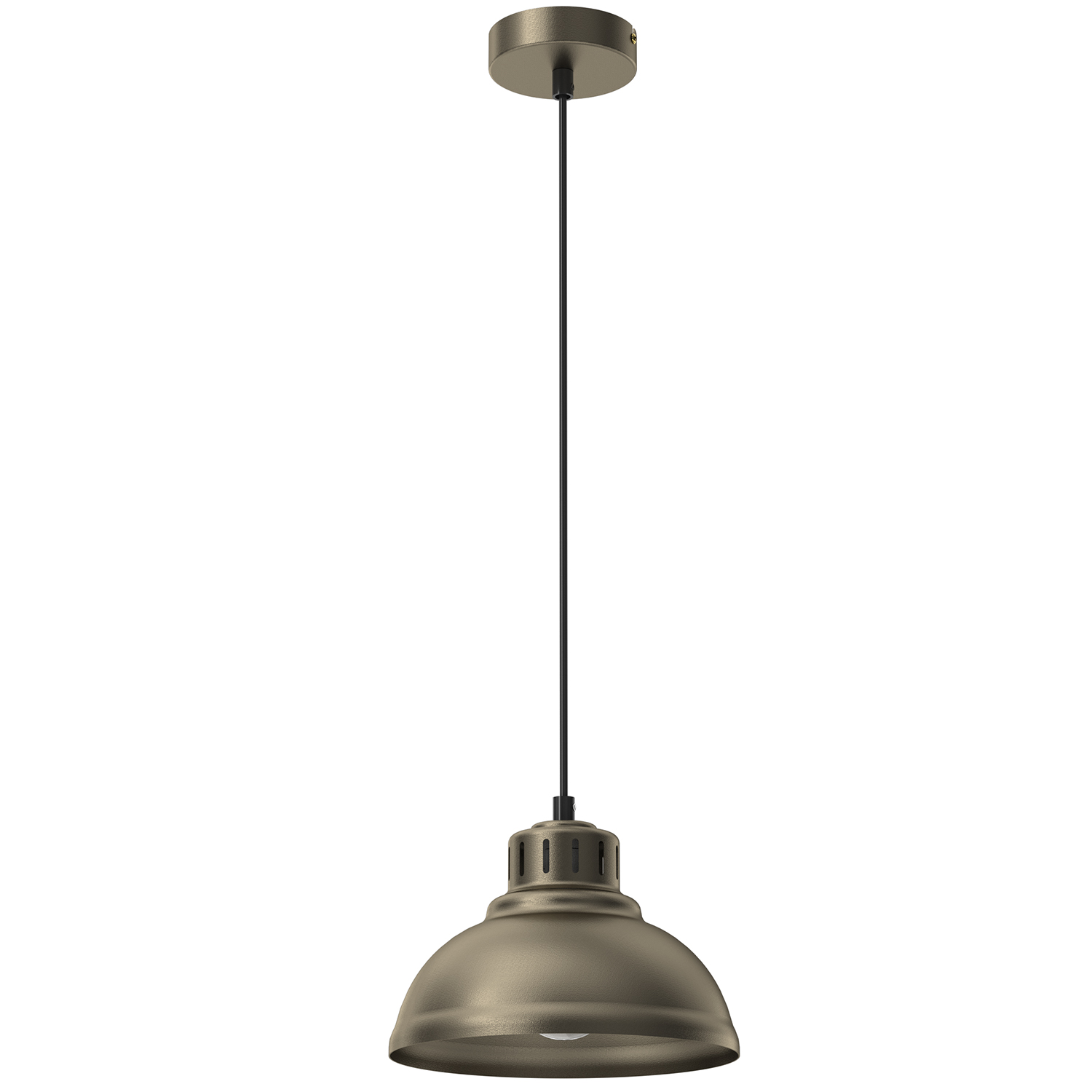 Pojedyncza lampa wisząca, kolor tytanowego złota LX 8934 z serii SVEN