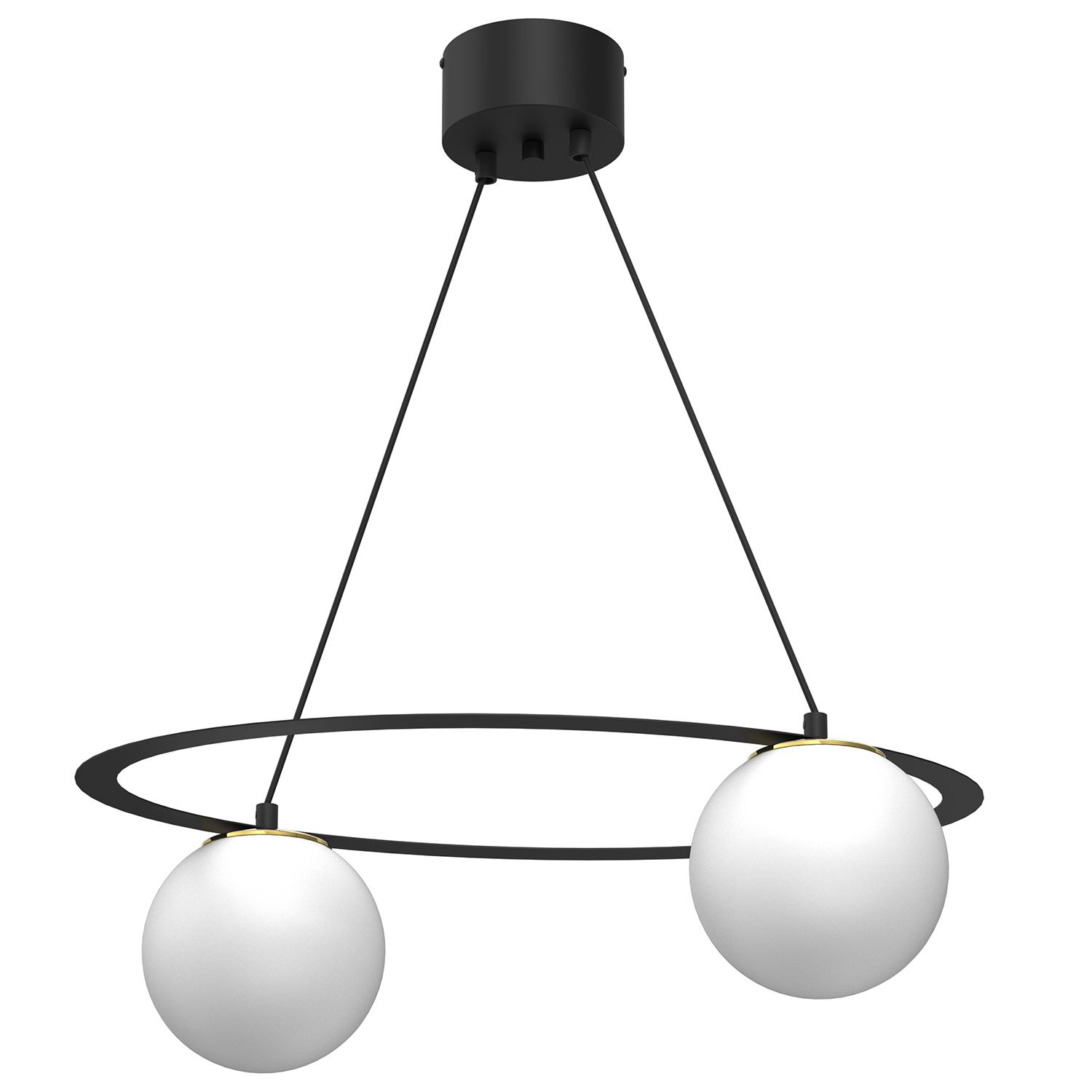 Ponadczasowa lampa wisząca do sypialni LX 5670 z serii BALLO